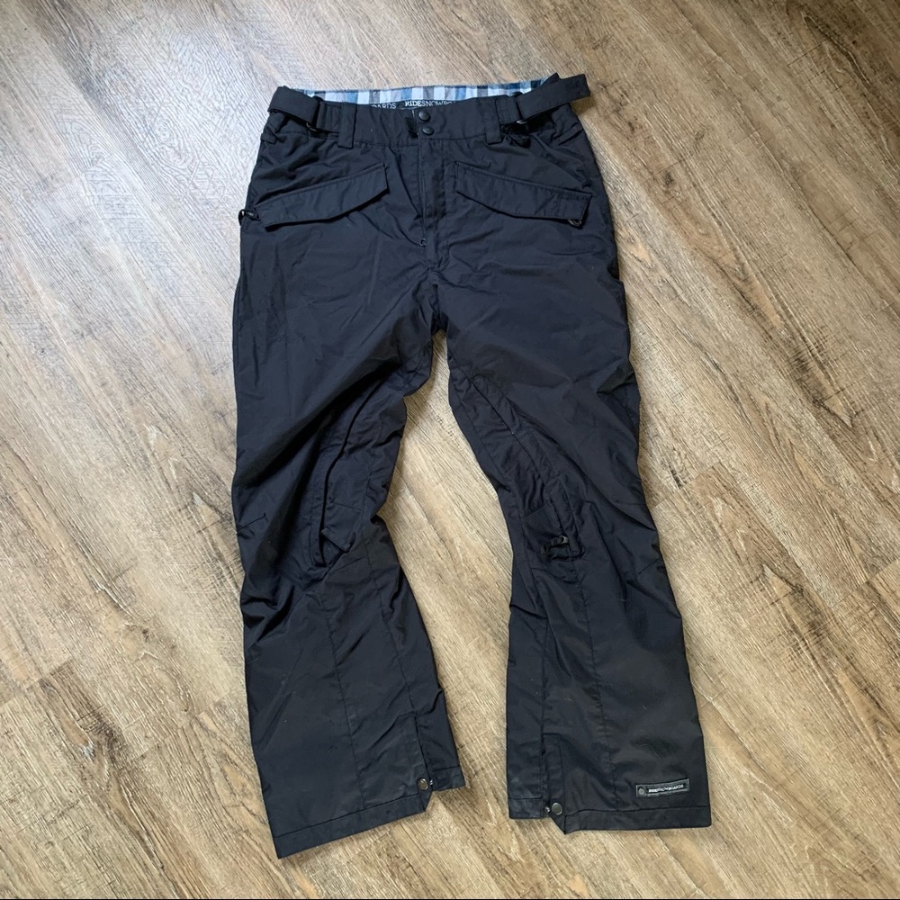 ✨RIDE✨Men’s Snowboard Ski Pants✨Size Large with Adjustable Waist✨Not Insulated